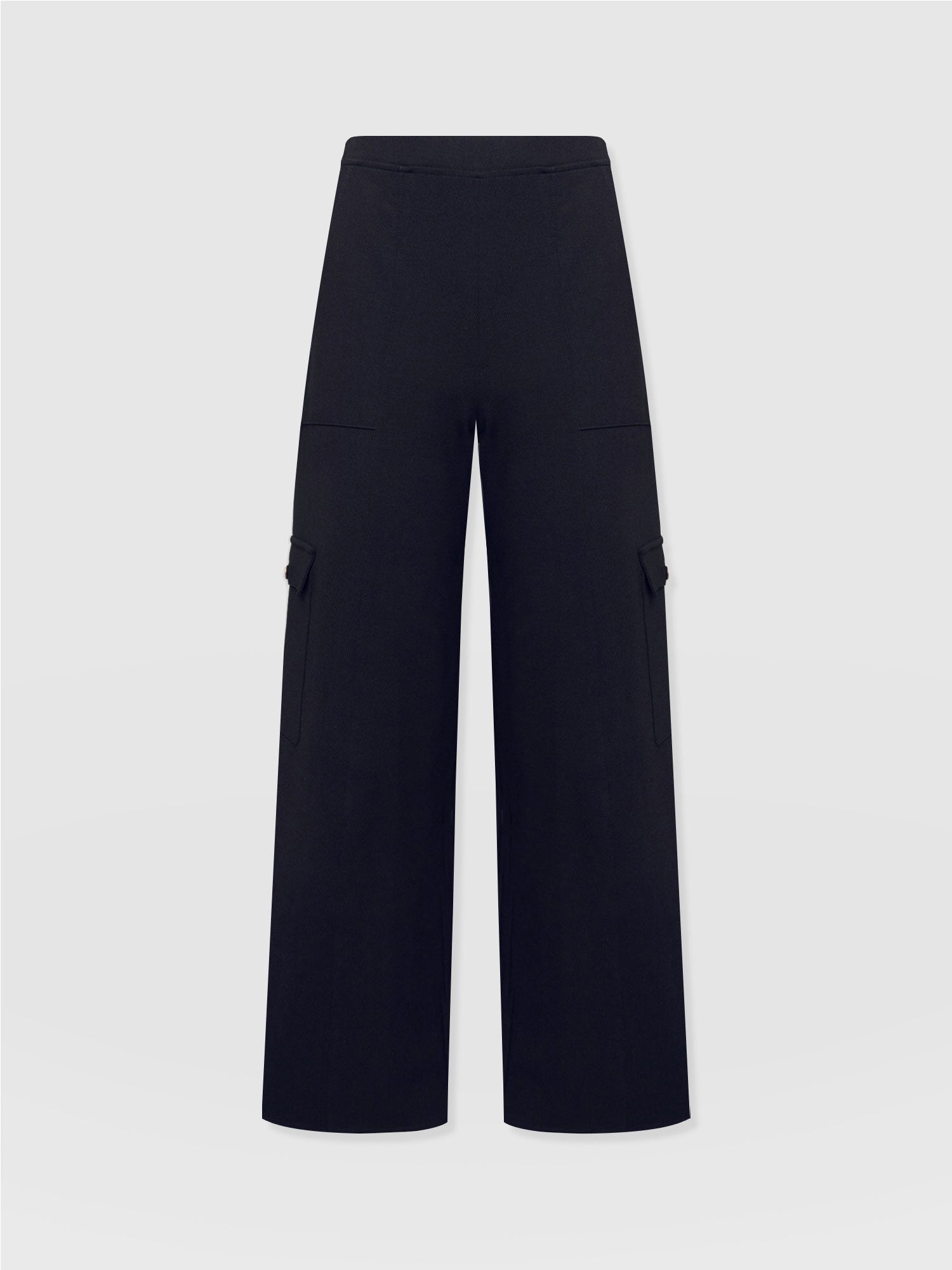 Cargo Chelsea Wide Leg Pant Navy - Women's Pants | Saint + Sofia® USA